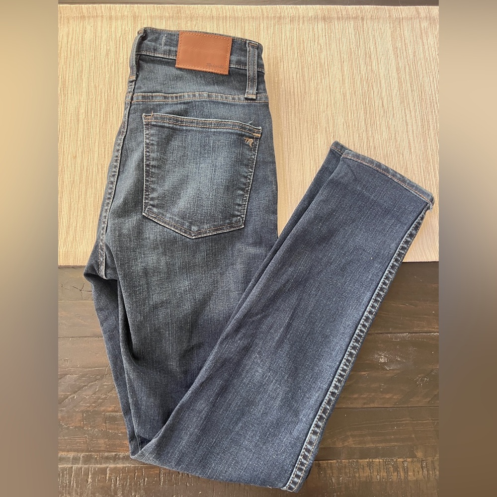 Madewell Women's Dark Blue Skinny Jeans